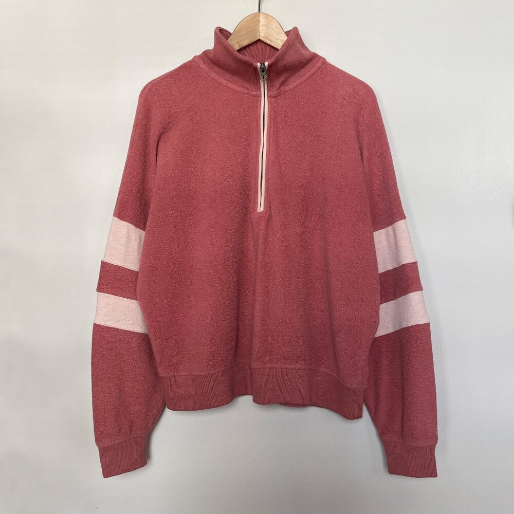 Faherty Beach Fleece Quarter Zip Pullover - Picture 5 of 12
